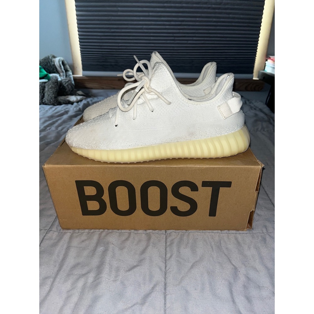 Adidas Yeezy Boost 350 V2 Cream White CP9366 Mens Size‎ 11 Mint In Box